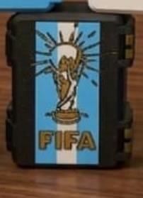 Cajita Porta-Figuritas Argentina